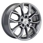 R17 5x114,3 7J ET48,5 D67,1 Khomen KHW1713 ( 17 ZV Sportage) Gray