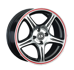 Диск R15 5x105 6,5J ET39 D56,6 LS Wheels 319 BKFRL