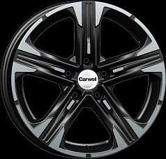 Диск R17 5x114,3 7J ET48 D67,1 Carwel Алтор 240 (K5) AB