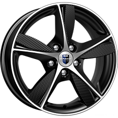 Диск R16 5x105 6,5J ET39 D56,6 K&K КС679 Кинезис-оригинал алмаз черный