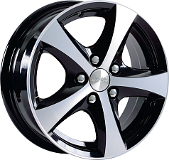 Диск R14 5x100 5,5J ET35 D57,1 Скад Уран-2 алмаз