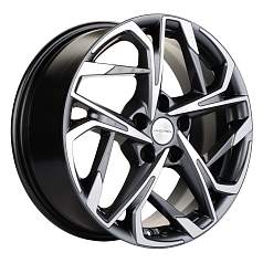 Диск R17 5x108 7J ET50 D63,35 Khomen KHW1716 ( 17 ZV Kuga/Focus) Gray
