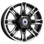 R16 6x139,7 7,5J ET30 108,1 K&K Полюс (КС609) алмаз черный 