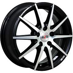 Диск R15 5x100 6J ET38 D57,1 Alcasta M53 BKF