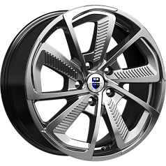 Диск R18 5x114,3 8J ET45 D67,1 К&К C,T,G, (КС687) дарк платинум