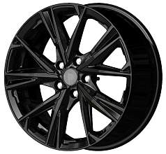 Диск R18 5x112 7J ET46 D66,6 Carwel Грейс BK