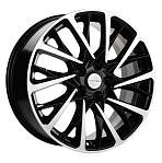 R18 5x108 7,5J ET40 D54,1 Khomen KHW1804 ( 18_ ZV Москвич 3 ) Black-FP