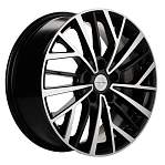 R17 5x108 7J ET45 D60,1 Khomen KHW1717 ( 17 ZV Chery Tiggo) Black-FP