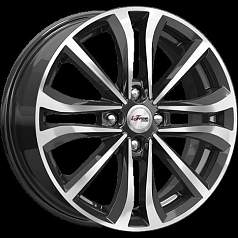 Диск R16 4x100 6J ET45 D54,1 iFree Панган (КС938-00) Блэк Джек