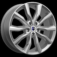 Диск R18 5x108 7,5J ET33 67,1 K&K Портер (КС906) дарк платинум