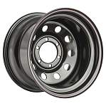 R17 6x139,7 8J ET0 D110 OFF-ROAD Wheels Диск усиленный Toyota Nissan стальной Black