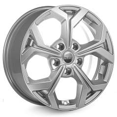 Диск R16 5x108 6,5J ET50 D63,35 K&K КС878 (ZV 16_Focus) сильвер