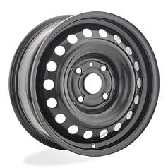Диск R15 4x114,3 6,0J ET45 D66,1 ТЗСК Черный