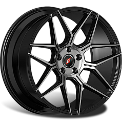 Диск R17 4x100 7,5J ET40 D60,1 Inforged IFG38 Black Machined