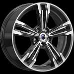 R18 5x112 7J ET35 D66,6 К&К Karrera Light (КС935) алмаз чёрный