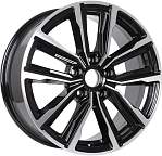 R17 5x114,3 7,5J ET45 D66,1 K&K Лацио Алмаз черный