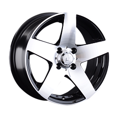 Диск R17 5x114,3 7J ET35 D73,1 LS Wheels 806 BKF