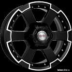 R16 6x139,7 7J ET38 D108,1 K&K М56 алмаз черный (КС593)