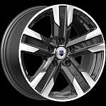 R16 5x114,3 7J ET35 D67,1 K&K Висмут (КС1009) алмаз чёрный