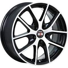 Диск R16 5x114,3 6,5J ET38 D67,1 Alcasta M59 BKF