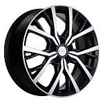 R18 5x114,3 7J ET35 D66,1 Khomen KHW1806 (Renault Koleos) Black-FP