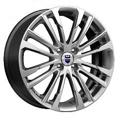 Диск R17 4x100 6,5J ET40 D67,1 К&К Сильверстоун (КС770) Сильвер SK