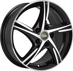 Диск R15 4x98 6J ET32 D58,6 Cross Street СR-03 BKF