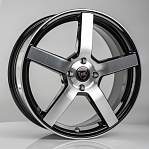 R17 4x100 7J ET41 D60,1 NZ Wheels R-02 BKF