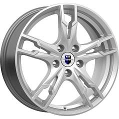 Диск R17 5x108 7J ET50 D63,35 K&K Солар (КС875) дарк платинум