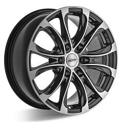 Диск R18 6x114,3 8J ET30 D66,1 X'trike X-134 BK/FP