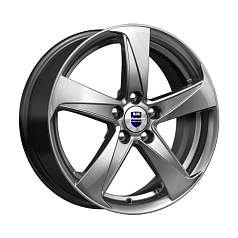Диск R16 5x112 6,5J ET40 D66,6 К&К Эклипс (КС716) Дарк платинум