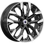 R17 5x114,3 6,5J ET50 D66,1 K&K Морейн (КС1046) алмаз чёрный